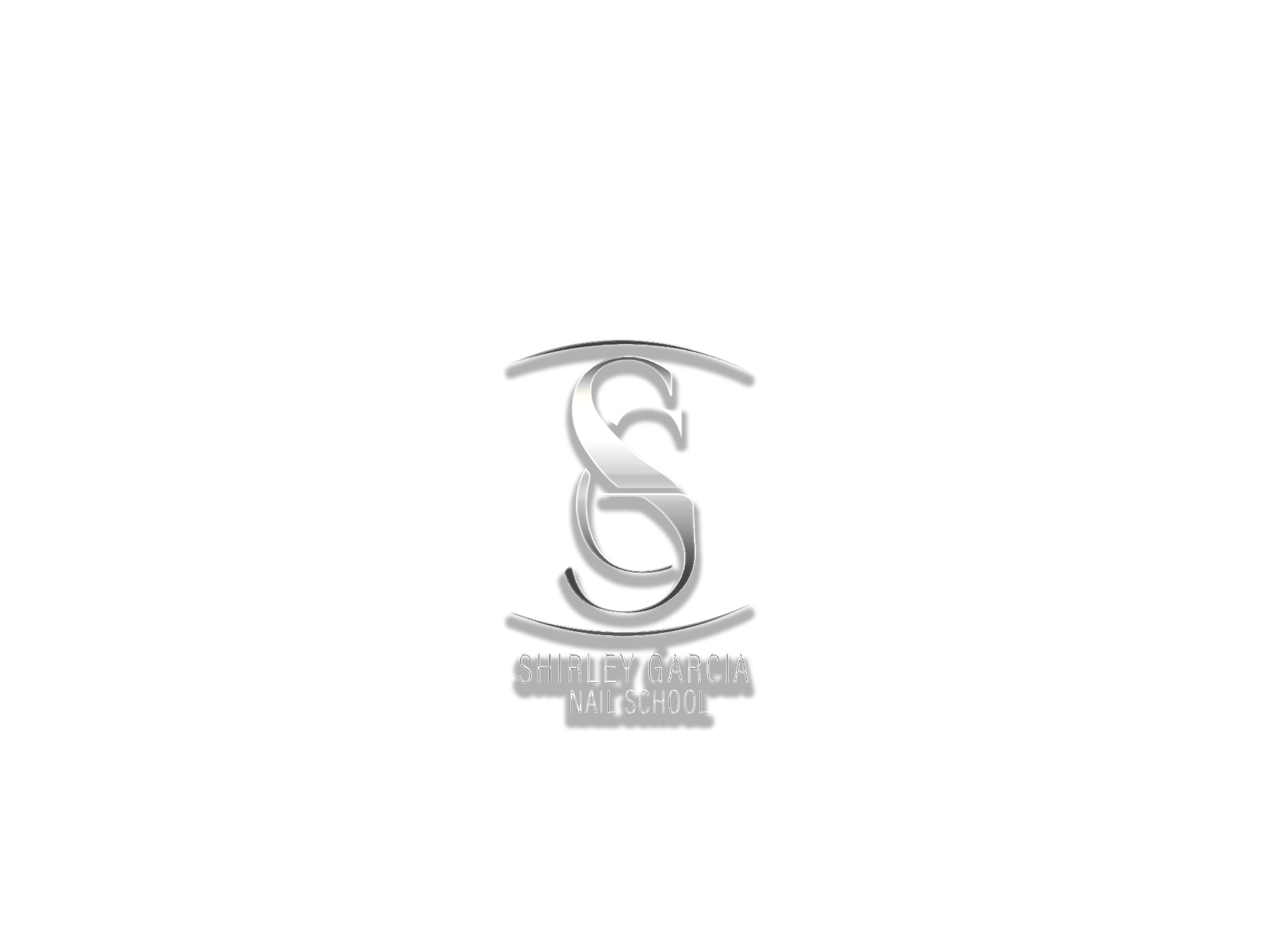 Logo plata Shirley Garcia Nail School